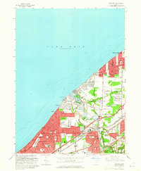 Eastlake 1963 topographic map thumbnail