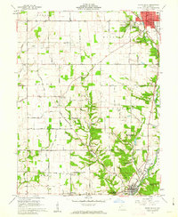 Eaton South 1960 topographic map thumbnail