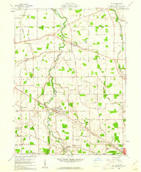 Elida 1960 topographic map thumbnail