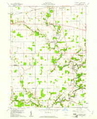 Evansport 1960 topographic map thumbnail