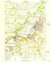 Fairborn 1955 topographic map thumbnail