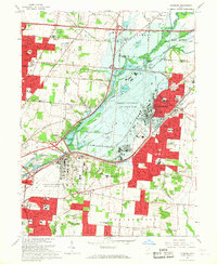 Fairborn 1965 topographic map thumbnail