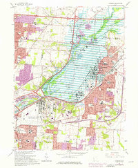 Fairborn 1965 topographic map thumbnail