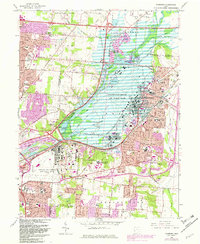 Fairborn 1965 topographic map thumbnail