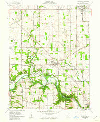 Farmersville 1960 topographic map thumbnail