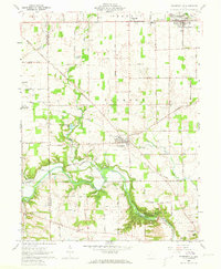 Farmersville 1960 topographic map thumbnail