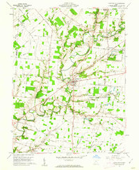Fayetteville 1960 topographic map thumbnail