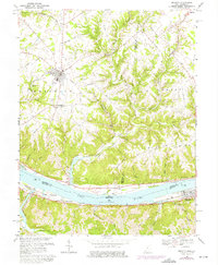 Felicity 1968 topographic map preview