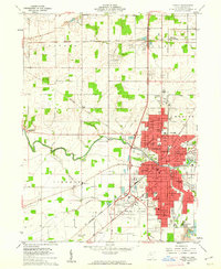 Findlay 1960 topographic map thumbnail
