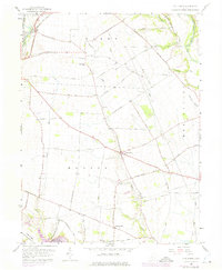 Five Points 1958 topographic map thumbnail