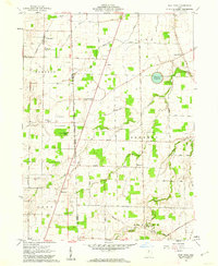 Flat Rock 1960 topographic map preview
