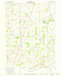 Flat Rock 1960 topographic map thumbnail