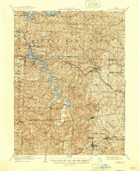 Flushing 1905 topographic map thumbnail
