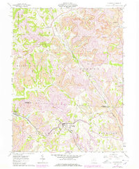 Flushing 1961 topographic map thumbnail