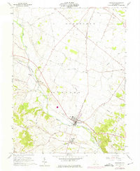 Frankfort 1961 topographic map thumbnail