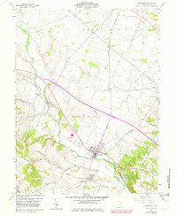 Frankfort 1961 topographic map thumbnail