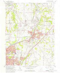 Franklin 1965 topographic map thumbnail