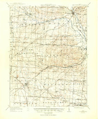 Fredericktown 1915 topographic map preview