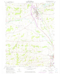 Fredericktown 1961 topographic map preview