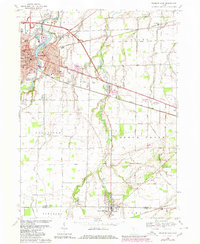 Fremont East 1969 topographic map thumbnail