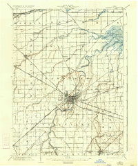 Fremont topographic map thumbnail