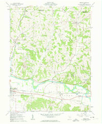 Fresno 1961 topographic map thumbnail