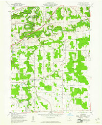 Gageville 1960 topographic map thumbnail