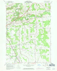 Gageville 1960 topographic map thumbnail