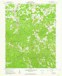 Gallia 1961 topographic map thumbnail