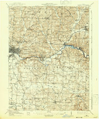 Gambier 1914 topographic map thumbnail