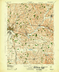 Gambier topographic map thumbnail