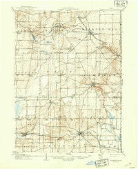 Garrettsville 1907 topographic map thumbnail