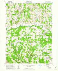 Gavers 1960 topographic map thumbnail