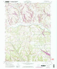 Gavers 1960 topographic map preview
