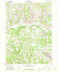 Gavers 1960 topographic map preview