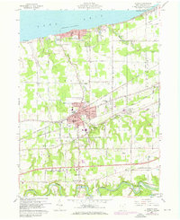 Geneva 1960 topographic map thumbnail