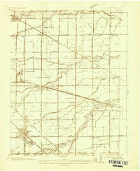 Genoa 1935 topographic map preview