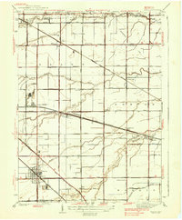 Genoa 1938 topographic map preview