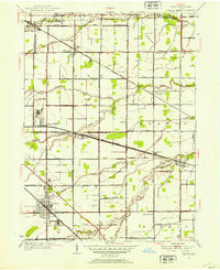 Genoa 1952 topographic map preview