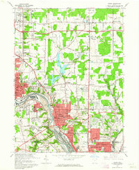 Girard 1962 topographic map thumbnail