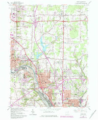 Girard 1962 topographic map thumbnail