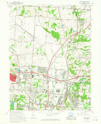 Glendale 1965 topographic map thumbnail