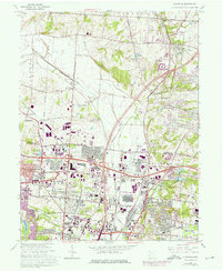 Glendale 1965 topographic map thumbnail