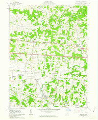 Glenford 1961 topographic map thumbnail