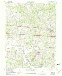 Glenford 1961 topographic map thumbnail