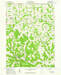 Glenmont 1962 topographic map thumbnail