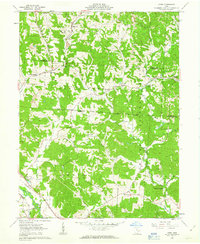 Gore 1961 topographic map preview
