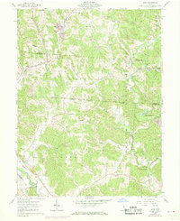 Gore 1961 topographic map thumbnail