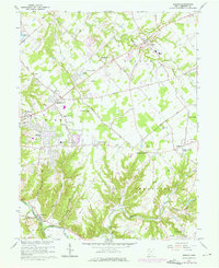 Goshen 1965 topographic map thumbnail