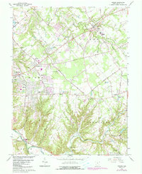 Goshen 1965 topographic map preview